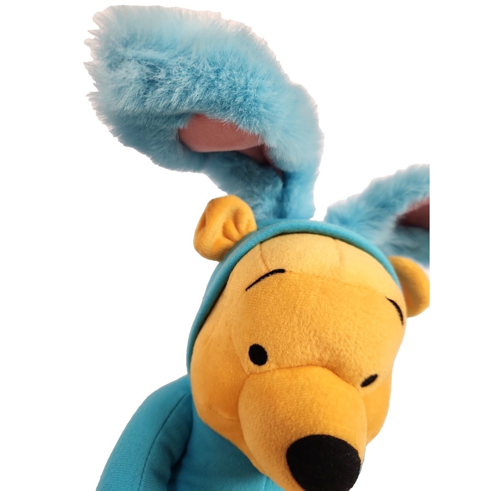 Vintage 1997 Disney Funny Hunny Pooh Bunny Talking Easter Plush 17in Applause
